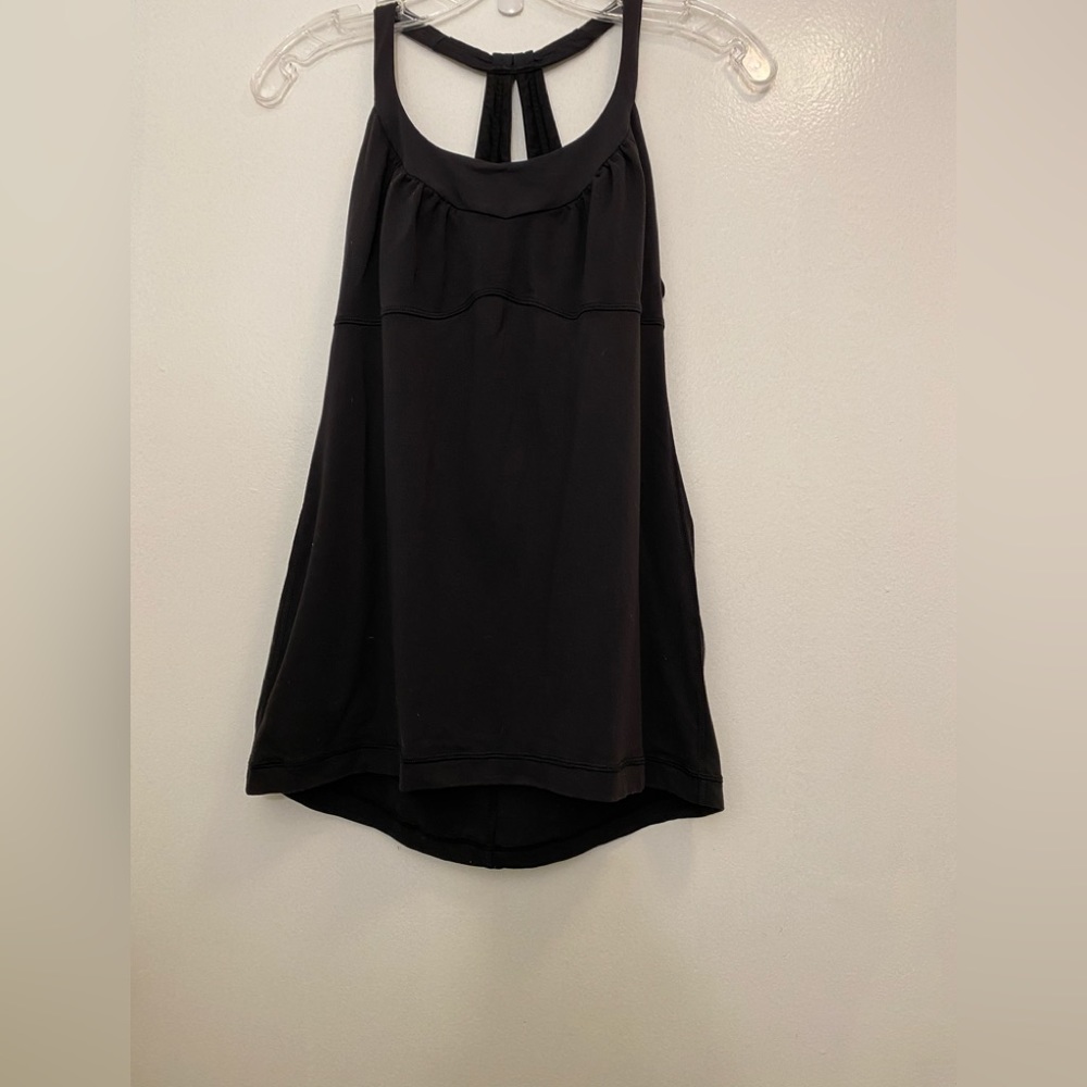 Lululemon Black Running Top